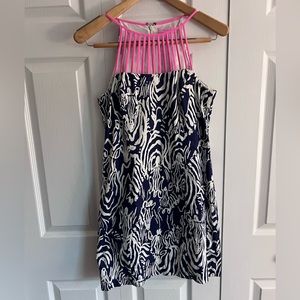 Lilly Pulitzer entourage zebra dress